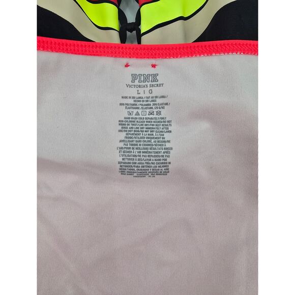 PINK by Victoria’s Secret Colorblock Halter Bikini Set - Picture 6 of 6